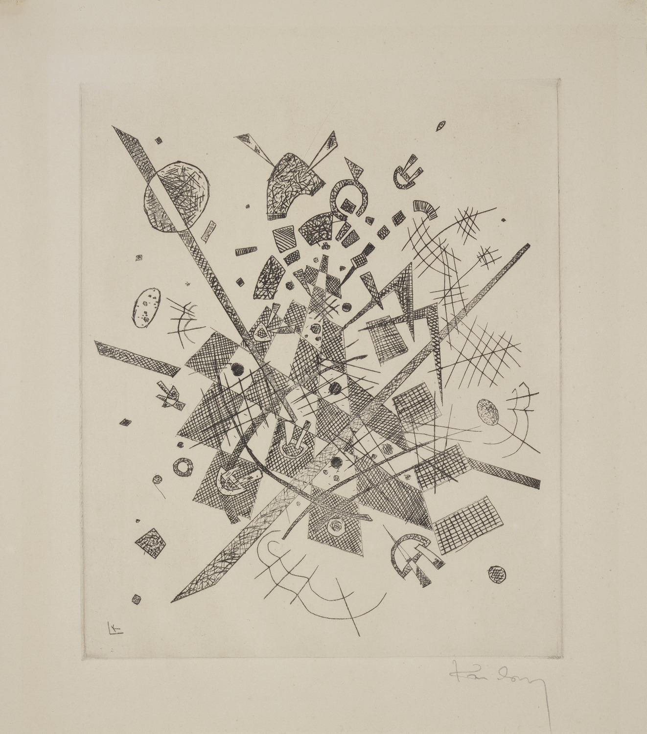 小さな世界』：Ⅸ|ワシリー・カンディンスキー |所蔵作品検索｜国立