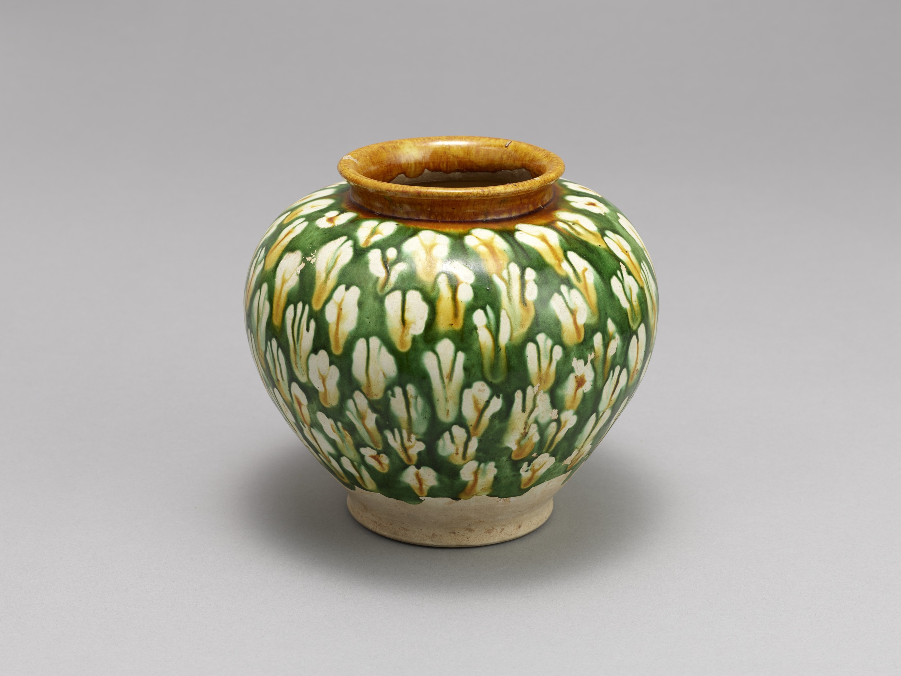 九州国立博物館 | 収蔵品データベース | 三彩壺