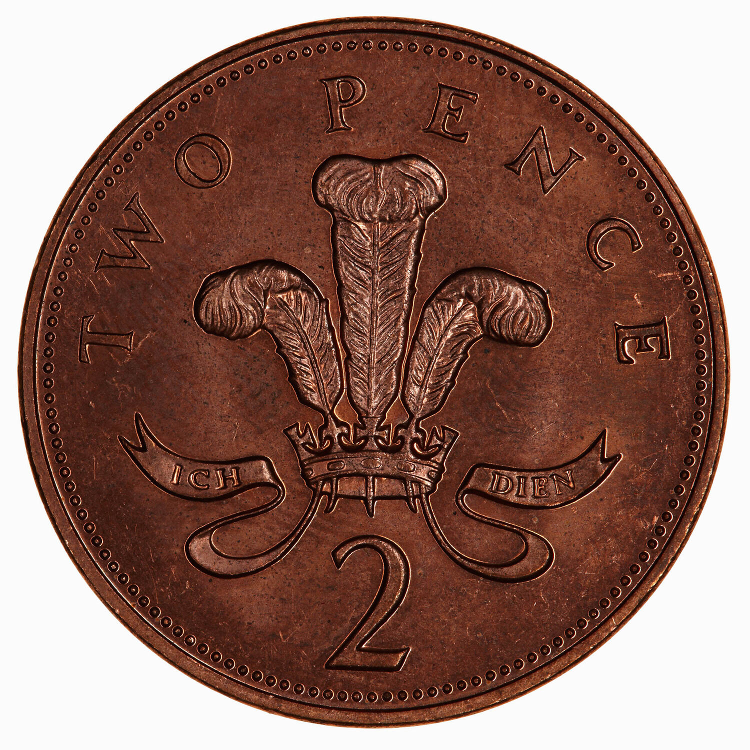 Coin - 2 Pence, Elizabeth II, Great Britain, 1993