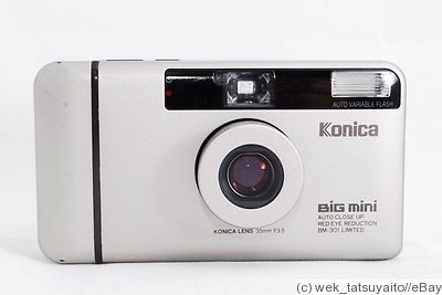 Konishiroku (Konica): Big Mini BM 301 (chrome) Price Guide