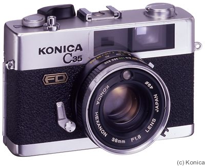 Konishiroku (Konica): Konica C35 FD Price Guide: estimate a camera