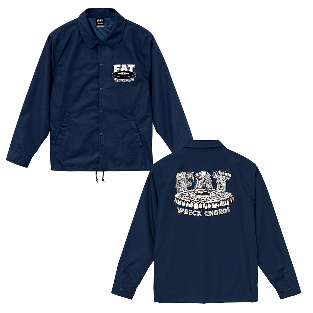 FAT WRECK CHORDS コーチジャケット Lサイズ 黒 FAT WRECK CHORDS