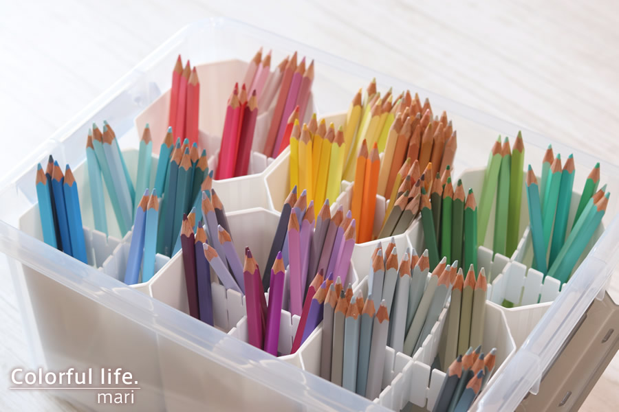 フェリシモ 500色 色鉛筆 専用ケース 22個セット フェリシモ 500色の色