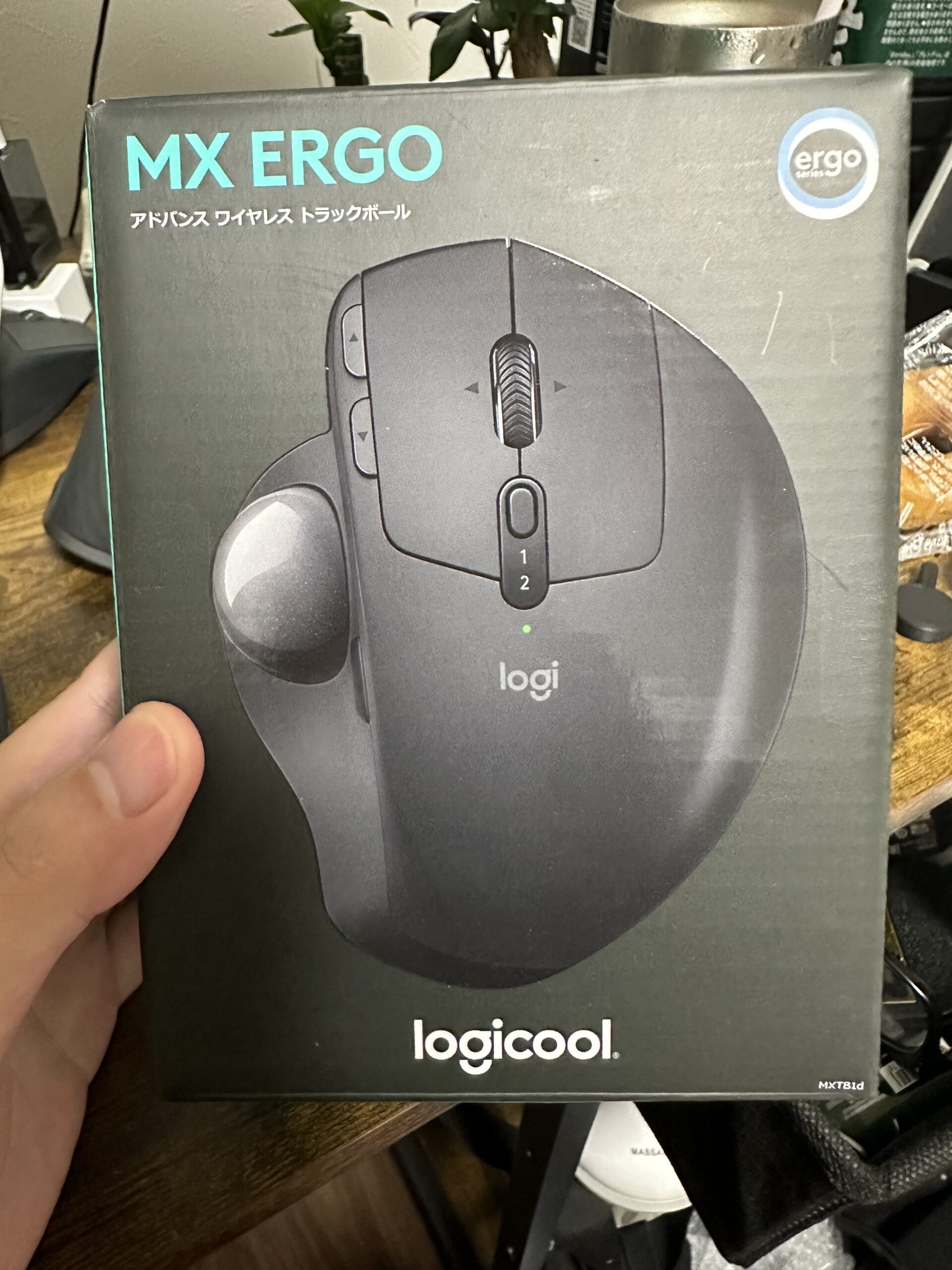 Logitech Mx Ergo Wireless ワイヤレスマウス トラックボール Windows