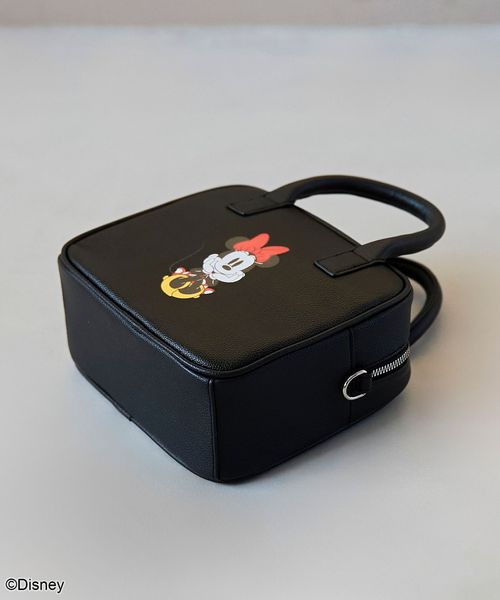MICKEY（ミッキー）/別注】レザーライクボストンバッグ