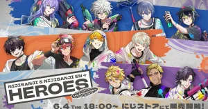 にじさんじ「MECHATU-A」から「Oriens」「Dytica」8名のコラボコスメが