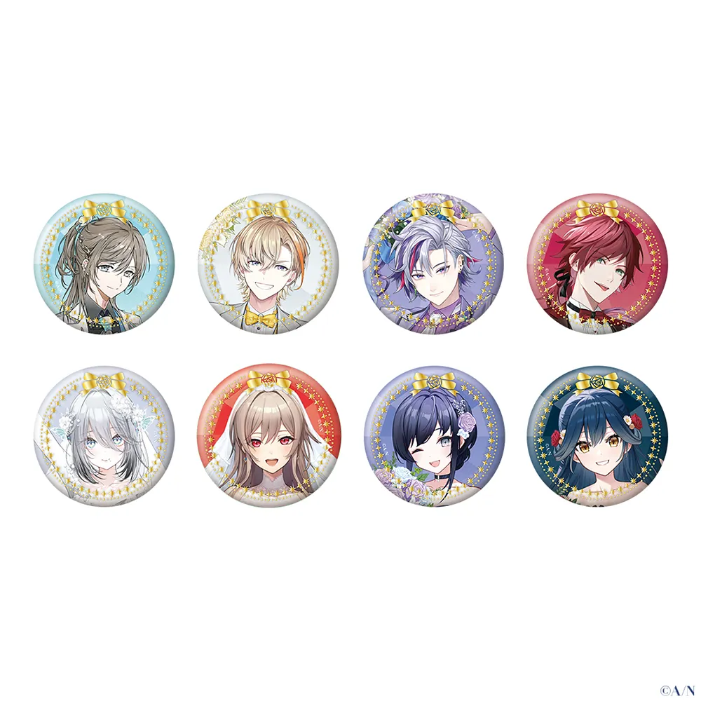 にじさんじ 加賀美ハヤト ジューンブライド 缶バッジN 30個セット にじ