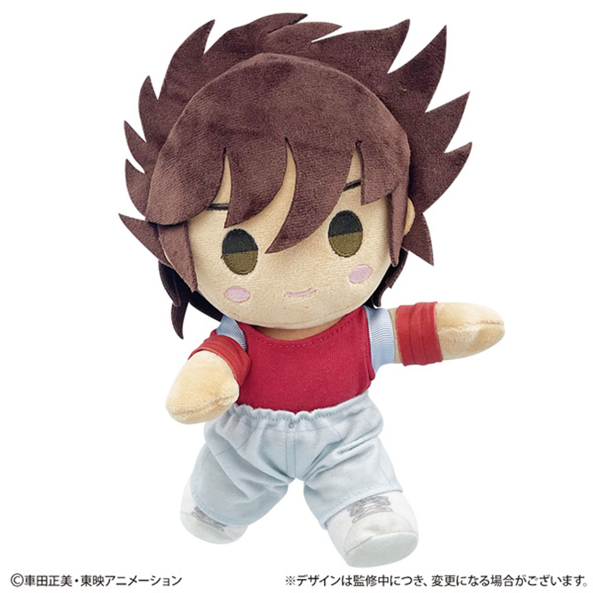 聖闘士星矢』青銅聖闘士5人の手足や座り、衣服着脱もできるデフォルメ