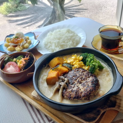 ランチセット 【cafeコテージKINZA 三重県津市 喫茶店】