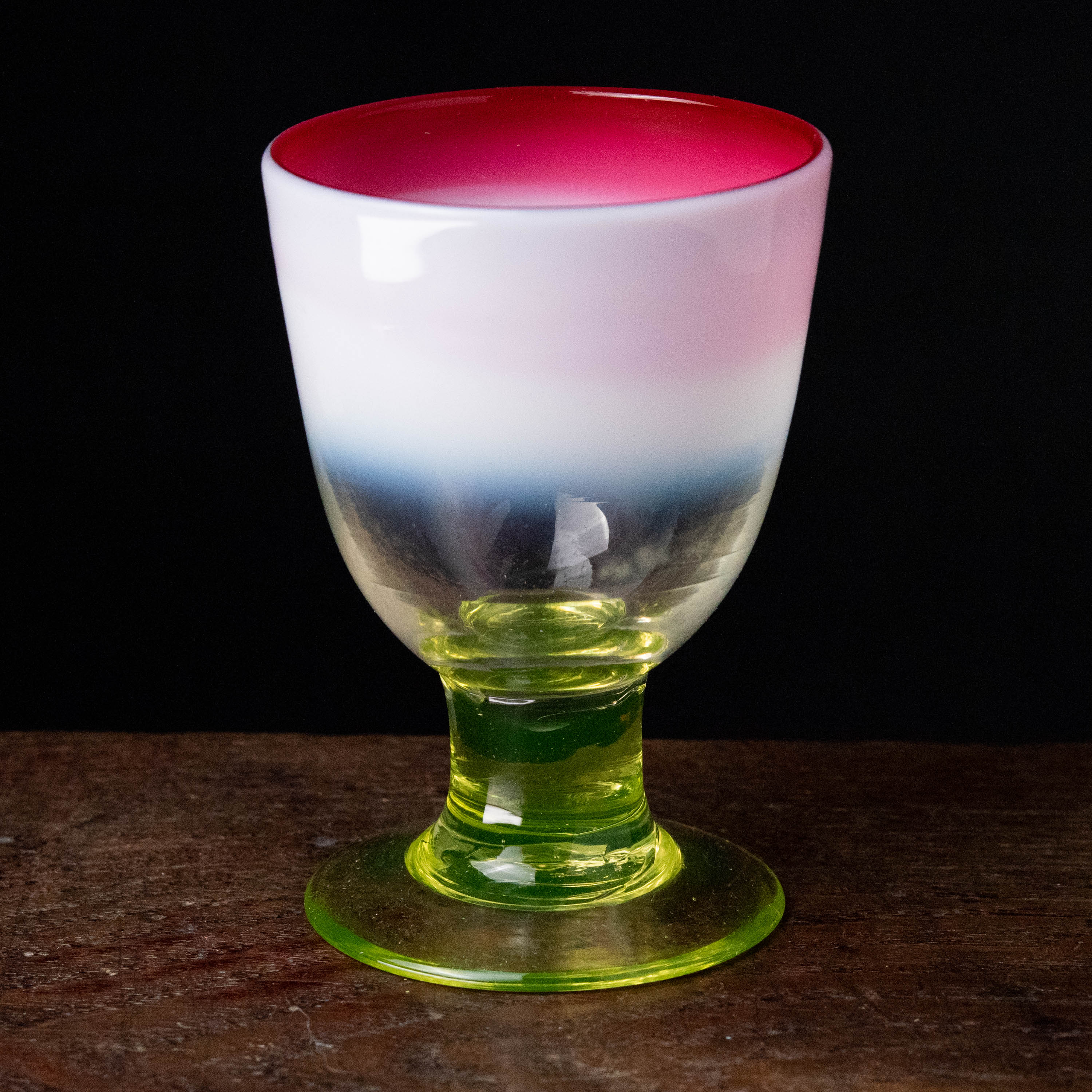 希少 十文字 花形 氷コップ ビンテージ レトロ 大正ガラス 希少 十文字