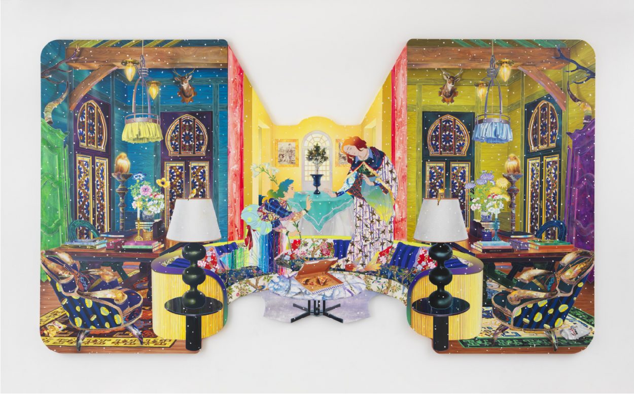 現代美術家・松山智一「世界言語を持つ僕は、世界の『接続詞』を作れる