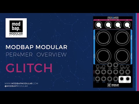 Modbap Modular Per4mer— Clockface Modular