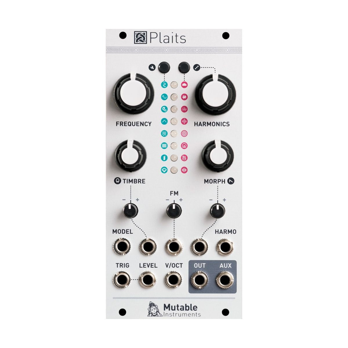 Mutable Instruments Plaits— Clockface Modular