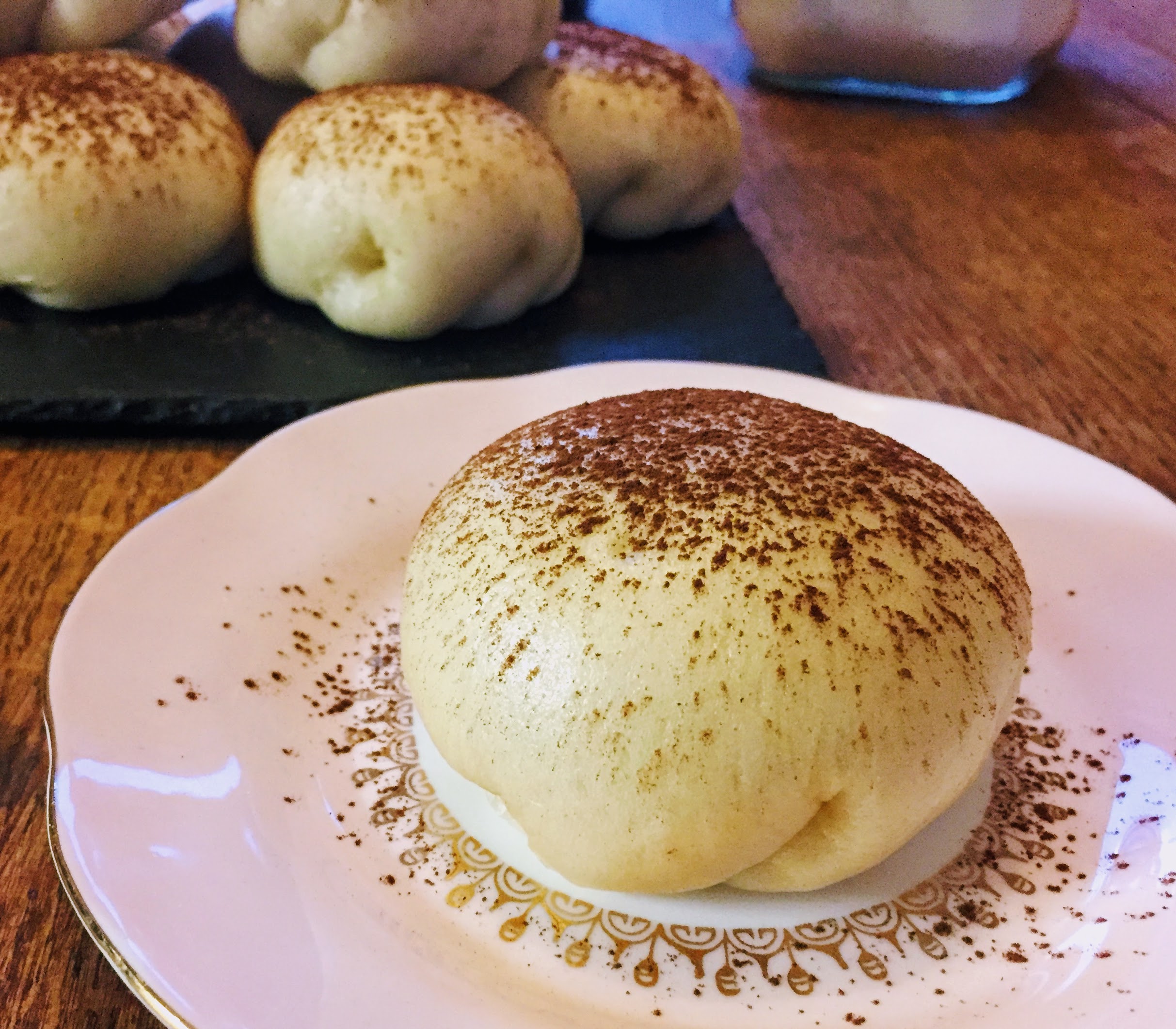 Chocolate Bao / Steamed Buns (Vegan, Nut-free, Soya-free option