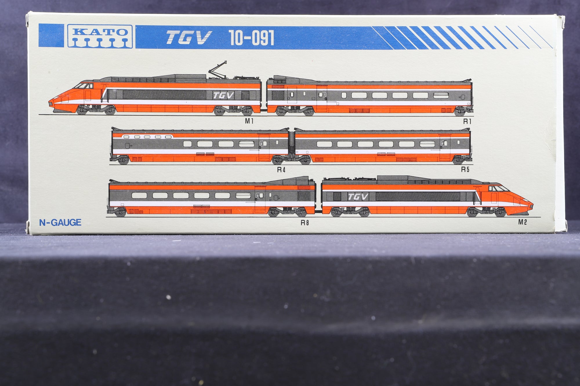 KATO TGV 10-091 Nゲージ 6両セット 美品】KATO TGV 10-091 Nゲージ 6