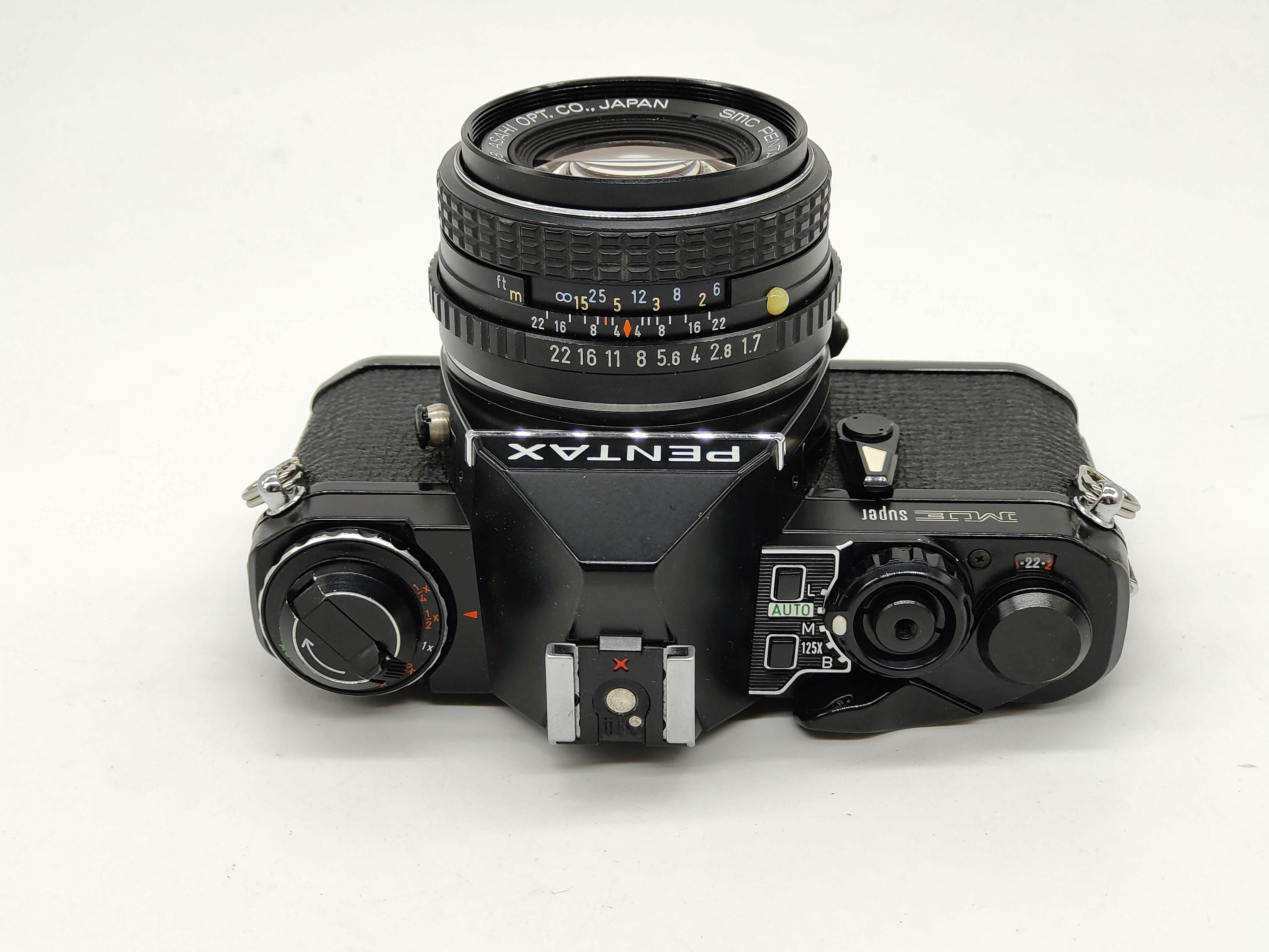 Black Pentax ME-Super film camera with 50mm lens | Classic Cameras AU