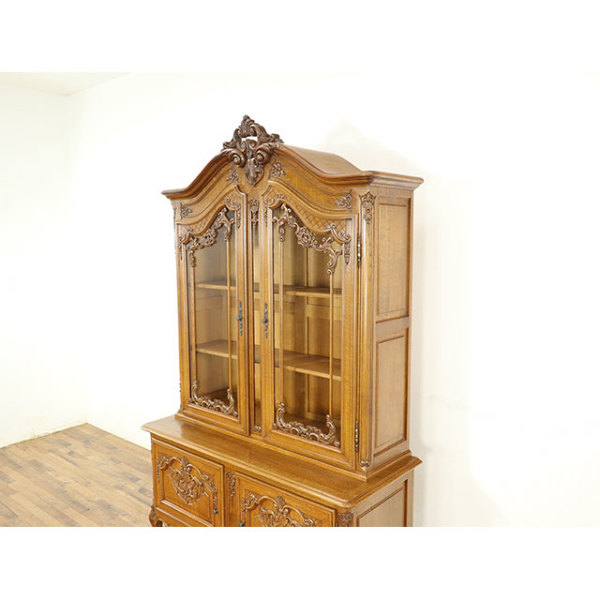 1920年頃 オーク材 フランス アンティーク・キャビネット