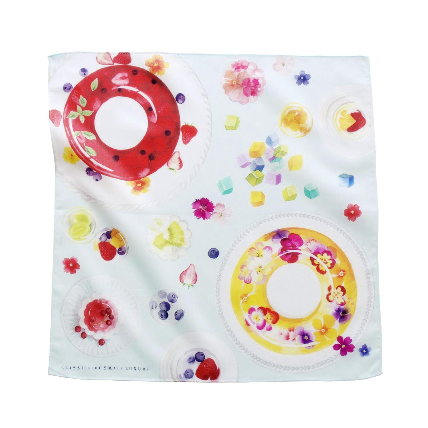 パリの骨董屋さんで購入の繊細なレ―スのハンカチ、アンティーク