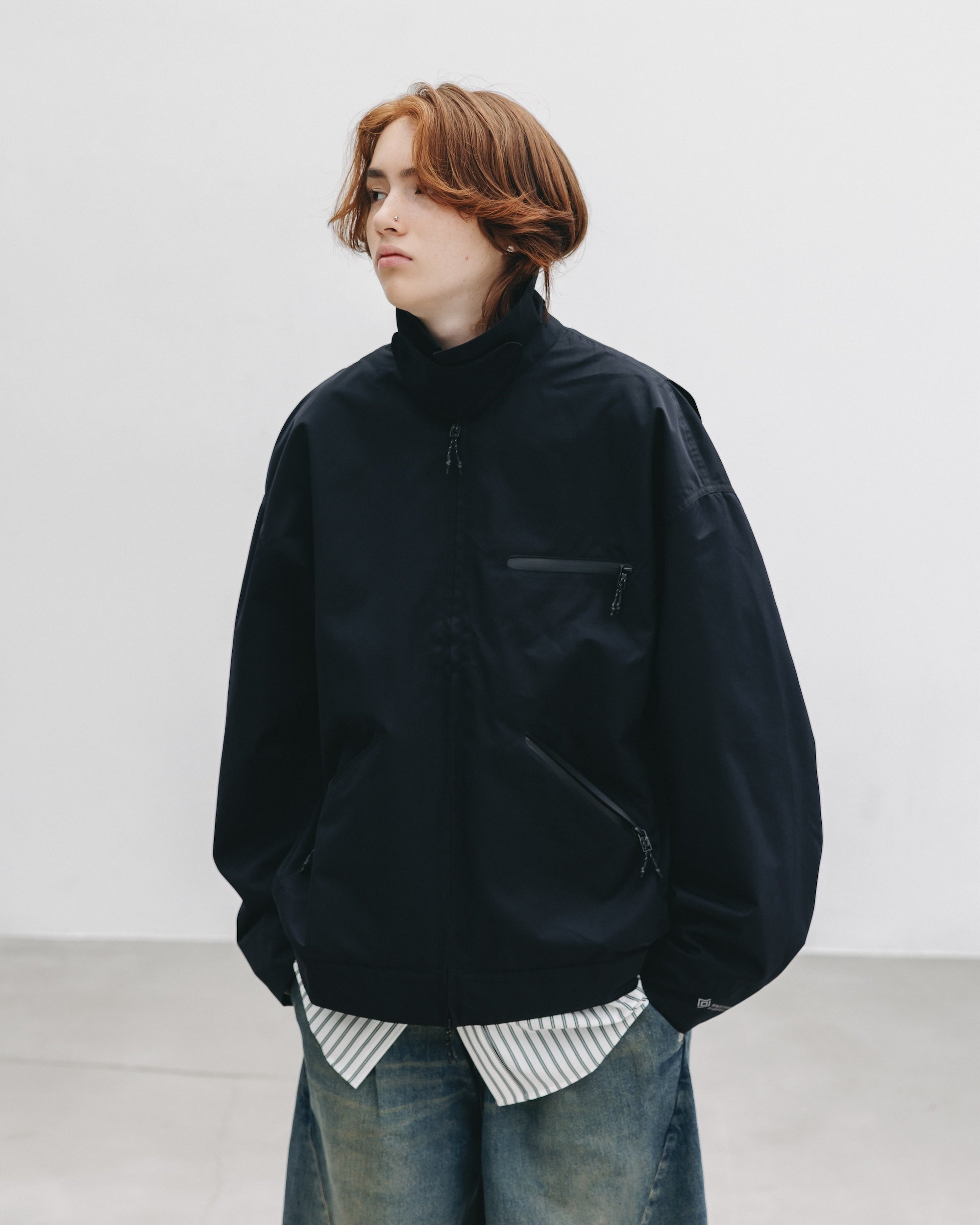 phenix WINDSTOPPER® by GORE-TEX LABS TWILL CITY WORKER JACKET (BLACK)