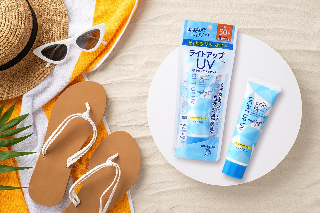 ライトアップUVエッセンス SPF50＋｜ドラッグストアで買えるNID PB