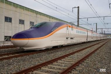 最高速度は300km/hを予定。「山形新幹線」の新型車両「E8系」を