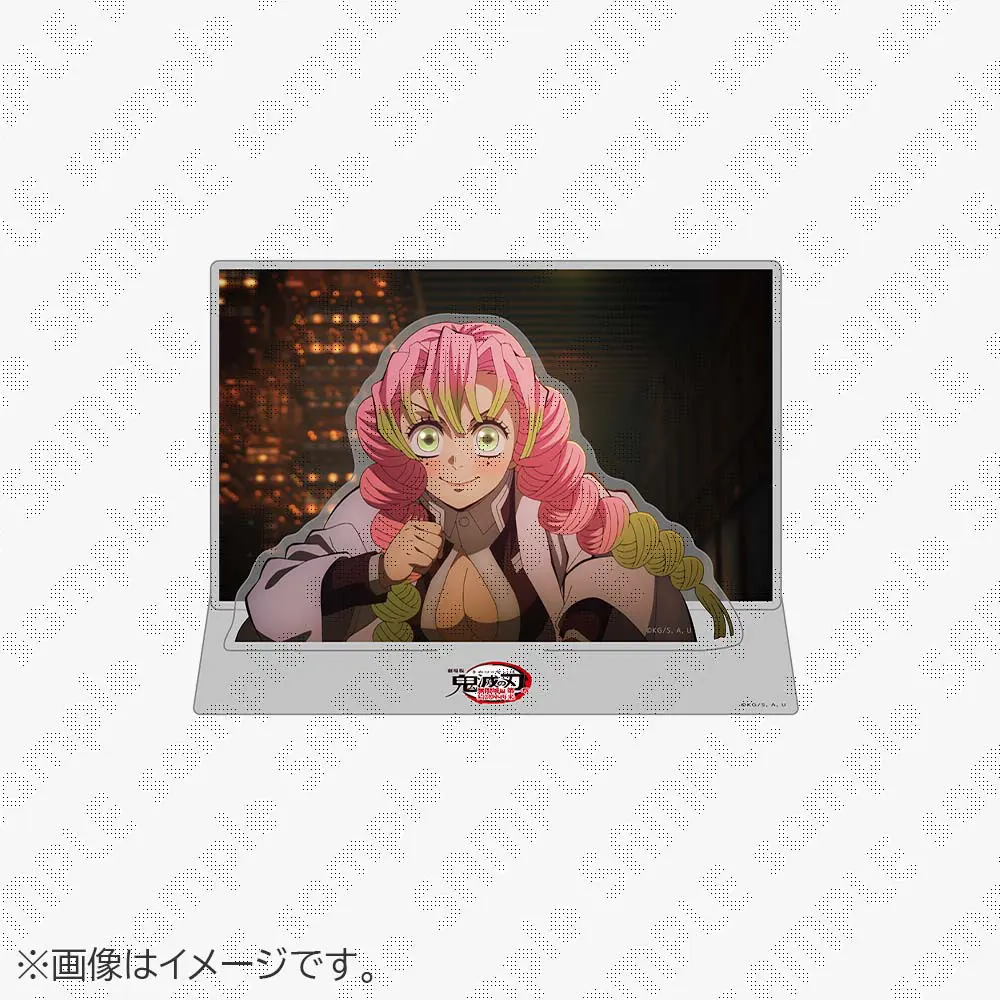 鬼滅の刃 刀鍛冶の里編 場面写そのままアクリルスタンド 甘露寺蜜璃 鬼