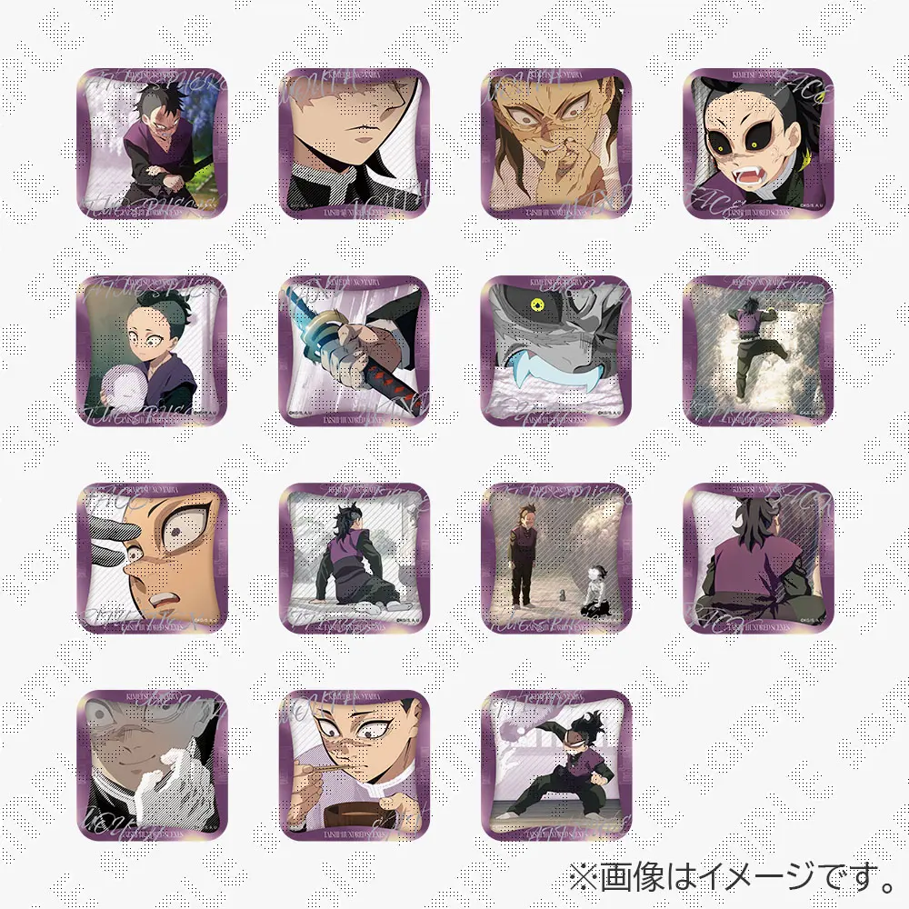 鬼滅の刃 隊士百景 ランダム エモーショナル缶バッジ 竈門禰豆子 未