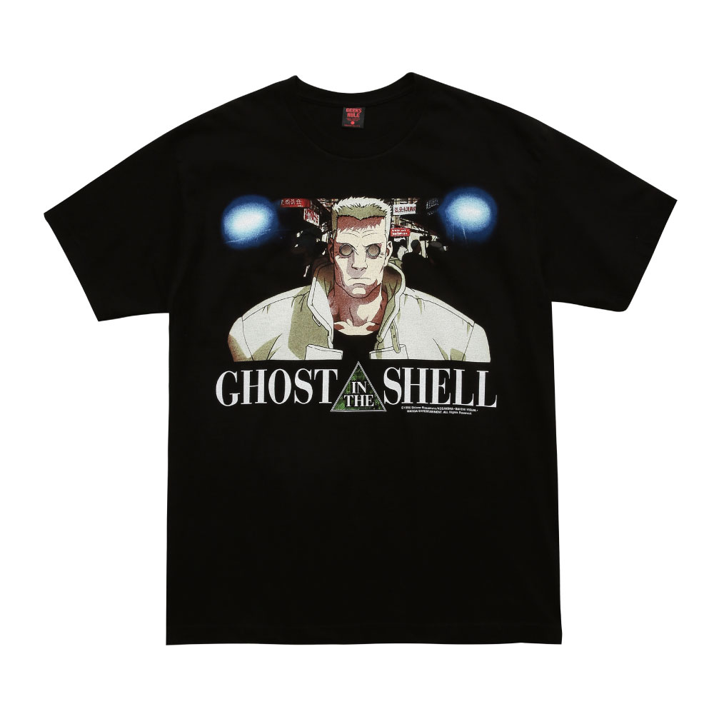 GHOST IN THE SHELL” and GEEKS RULE collaboration T-shirt will be
