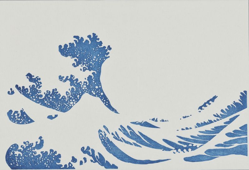 冨嶽三十六景・神奈川沖浪裏