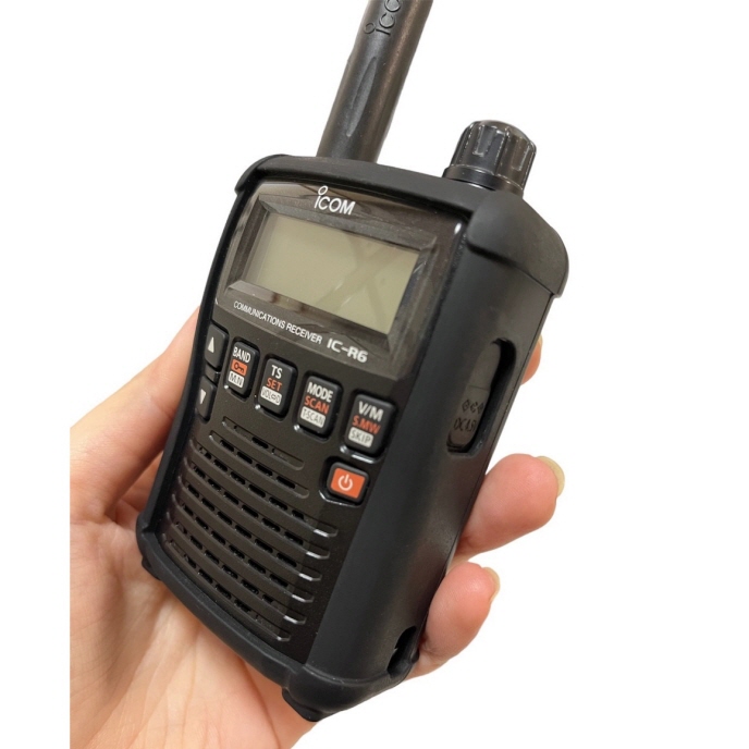 OHM-SJ-06 IC-R6専用シリコンジャケット シリコンジャケット作りました