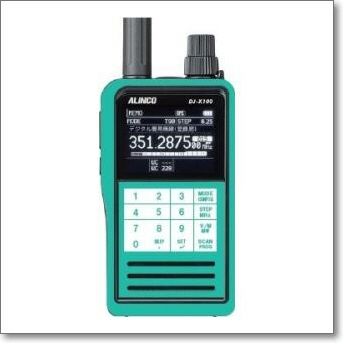 ALINCO デジタル受信機 DJ-X100 受信改造済み 拡張済み 楽天市場】DJ