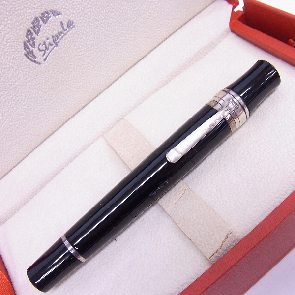 Stipula/スティピュラ ダヴィンチ 万年筆 ペン先刻印 14k ブラック の