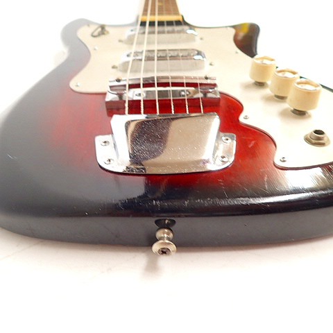 ☆【型番不明/不動品/ジャンク】KAWAI/カワイ 日本製 ビザールギター