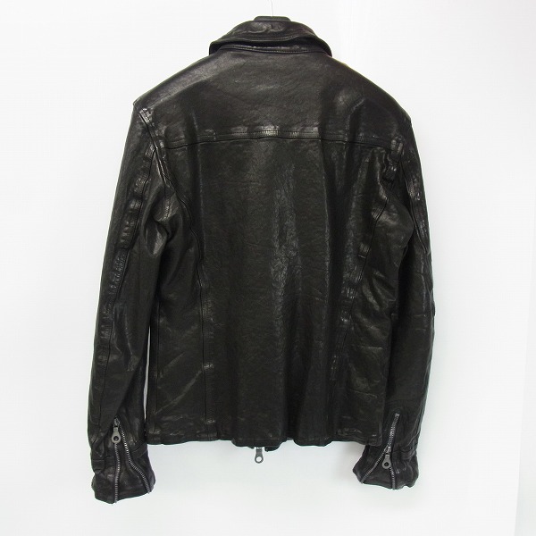 BACKLASH/バックラッシュ ジャパンダブルショルダー 製品染め 襟付き