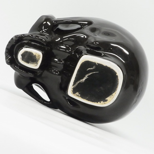 ROEN BLACK/ロエン ブラック 焼酎ボトル/スカル 髑髏 空ボトルの買取