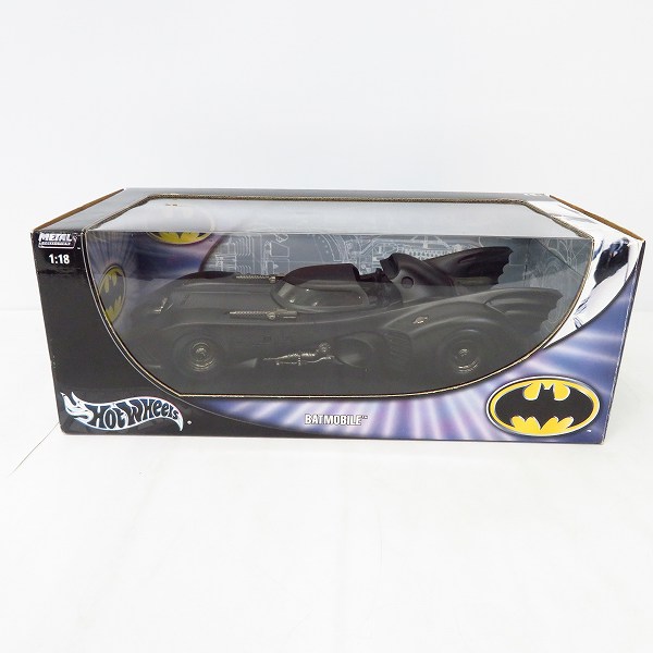 未使用】Hot Wheels/ホットウィール 1/18 バットモービル/BATMOBILEの