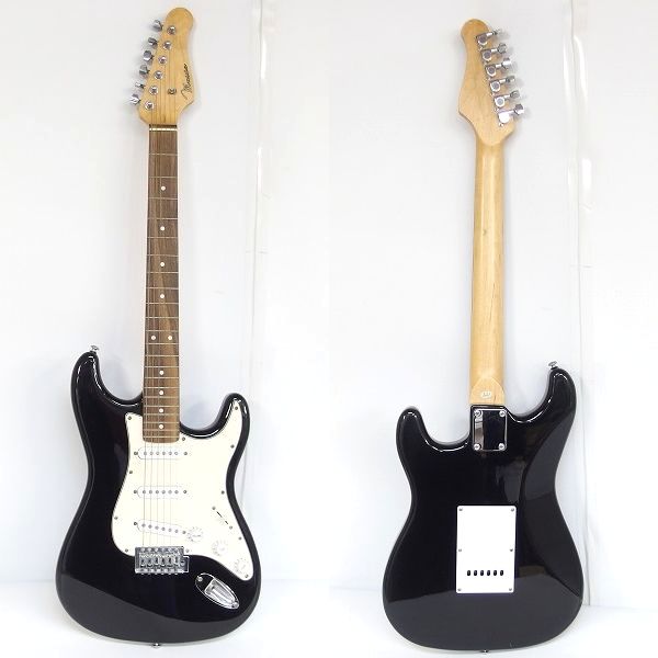 MAVIS/メイビス エレキギター ストラトTYPE メタリックシルバー MAVIS