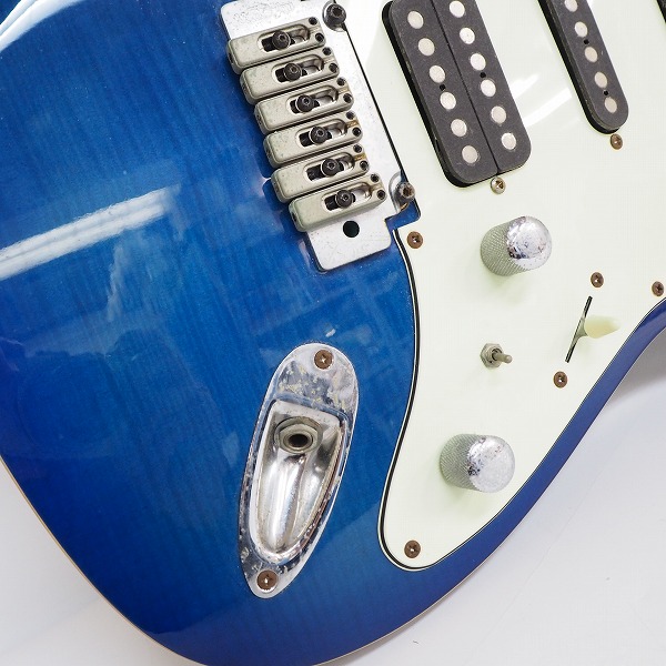 美品☆SELDER ストラトキャスター ブラック SSH 新品弦交換 アーム付き