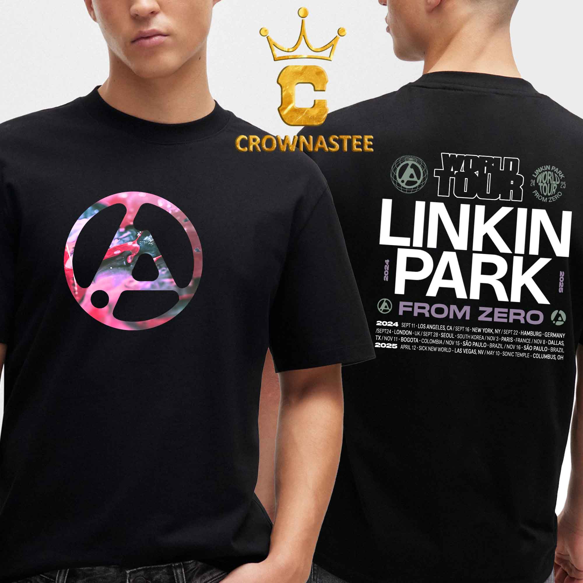 中古 Linkin Park FROM ZERO WORLD TOUR キャップ 日本公演限定 L