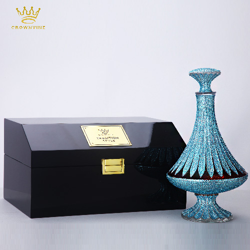 CROWN VINE K9 クリスタルデキャンタ トラディションスワロフスキー K9