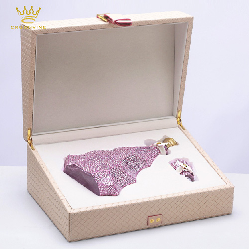 トラディションブランデー スワロフスキー ピンク K9 クリスタル