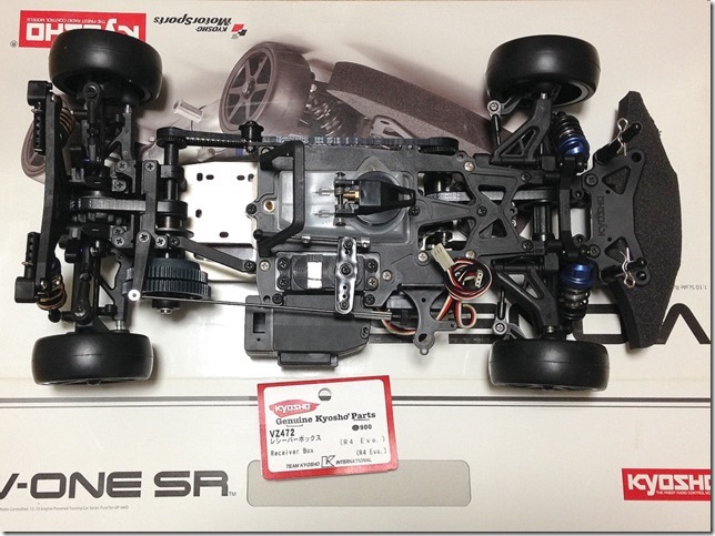 京商V-ONE R4 シャシー中古車 おまけ追加第二弾 京商V-ONE R4 シャシー