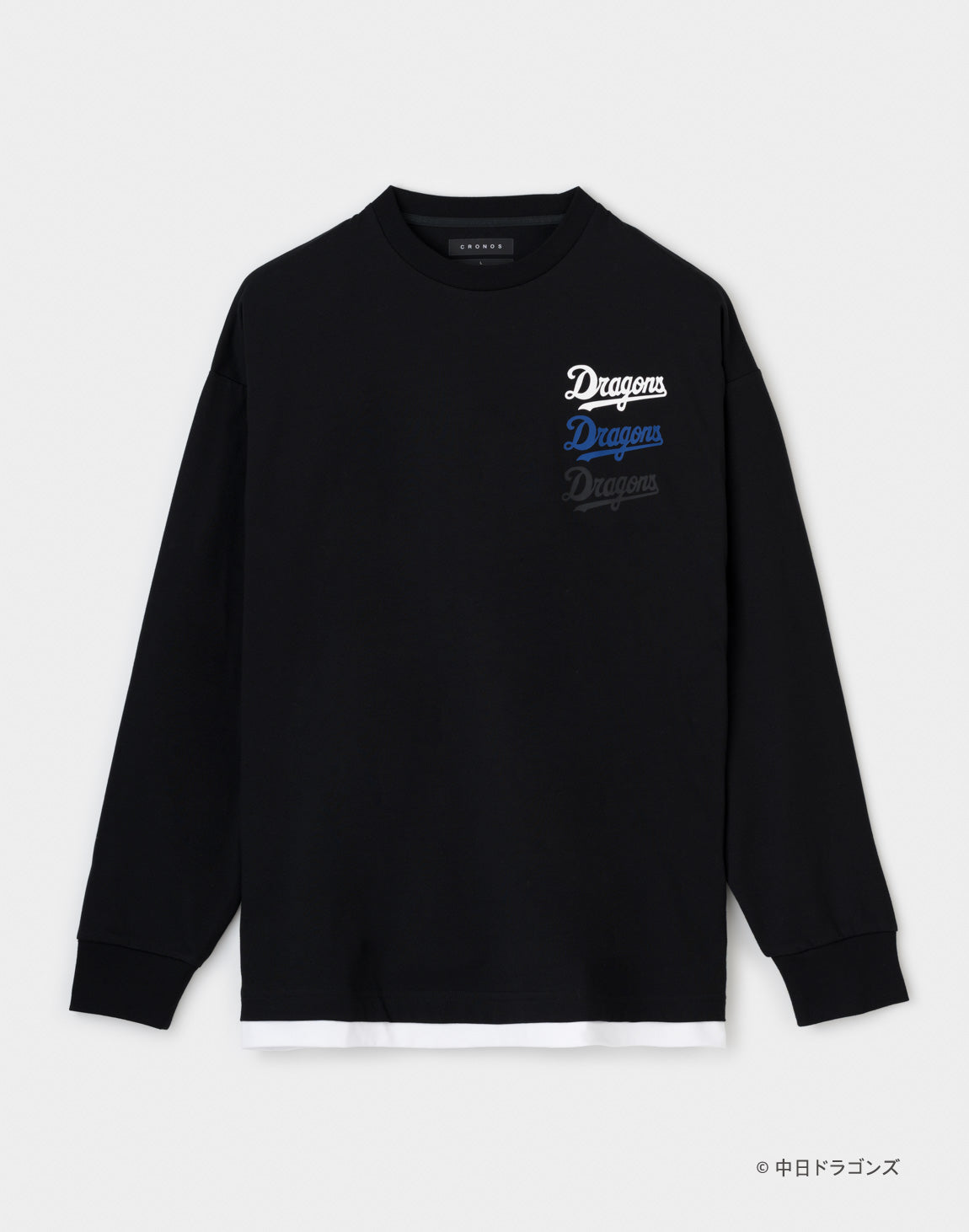 CRONOS×DRAGONS L/S TEE【BLACK】