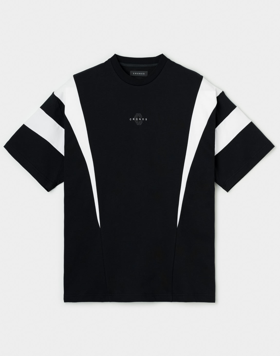 CRONOS DUAL TECH OVERSIZE S/S TEE【BLACK】