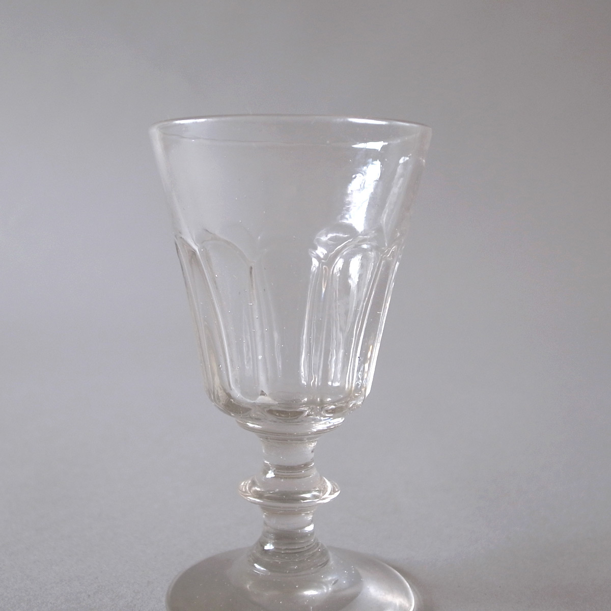 アンティークグラス リキュールグラス 青 R1345ダI アンティークグラス