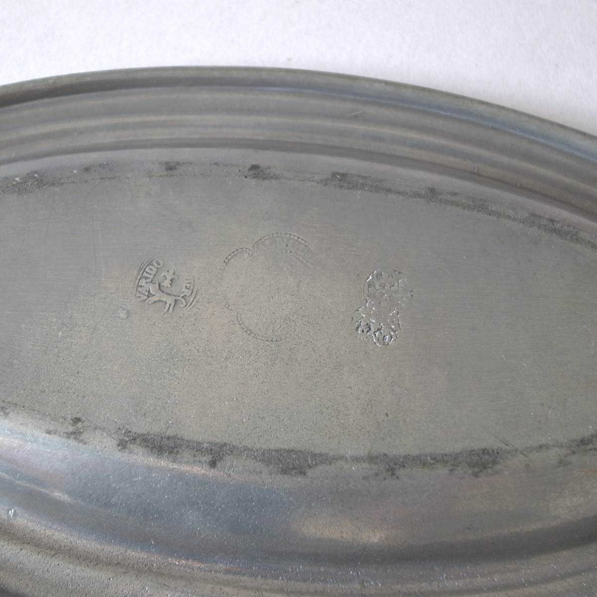 アンティーク 18-19世紀 ピューター小皿 | エタン皿 | pewrer