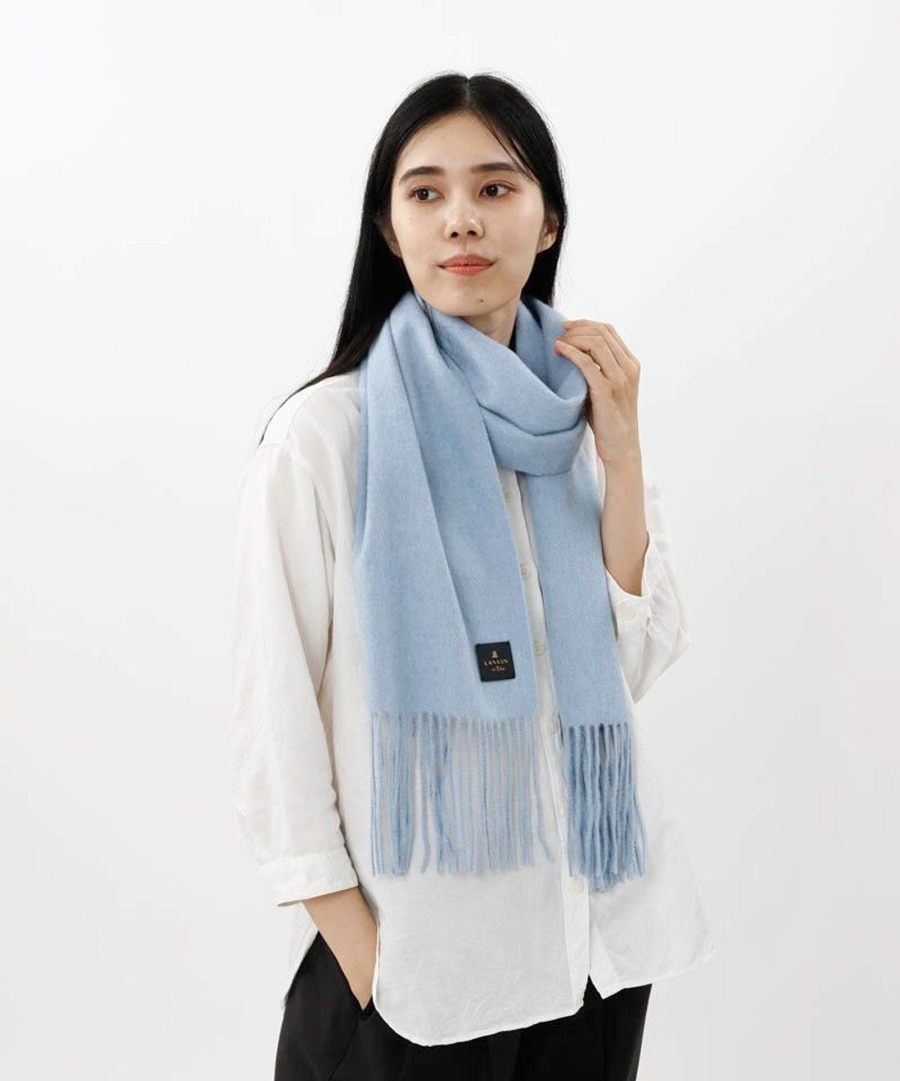LANVIN ランバン カシミヤ100% 大判ショール ストール マフラー LANVIN