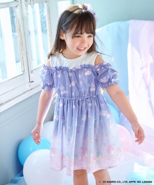 any FAM× リトルツインスターズ 】キキ&ララ オン・オフショルダー