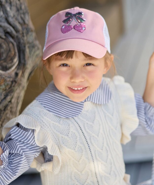 スパンコール メッシュ キャップ / ANY KIDS | ファッション通販