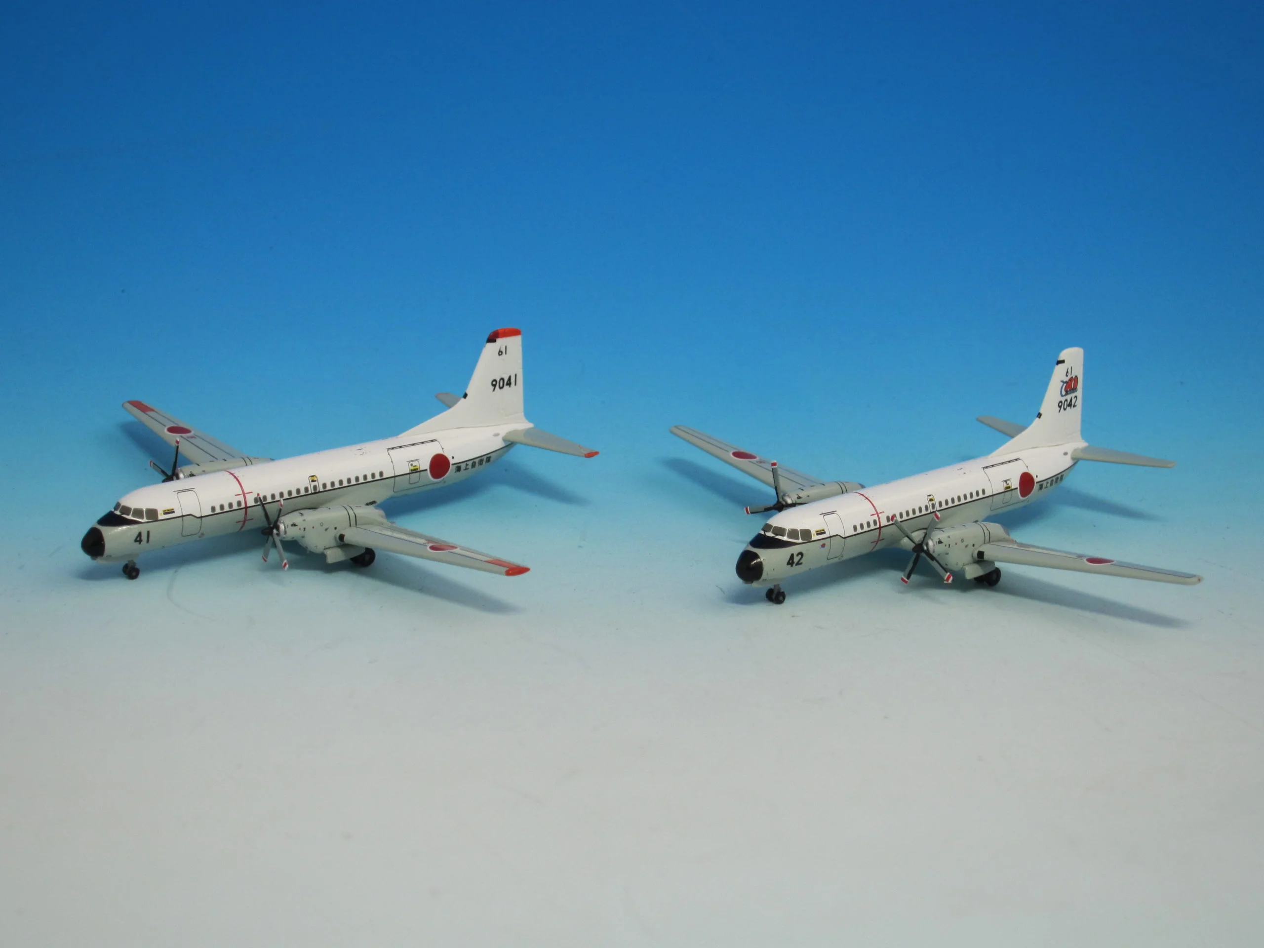 1円〜 全日空商事 1/200 航空自衛隊 YS-11E、JCAB おつかれさまYS-11